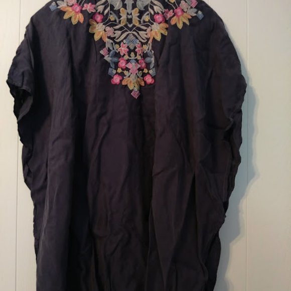 Johnny Was Alia Cupra Poncho - Picture 7 of 11